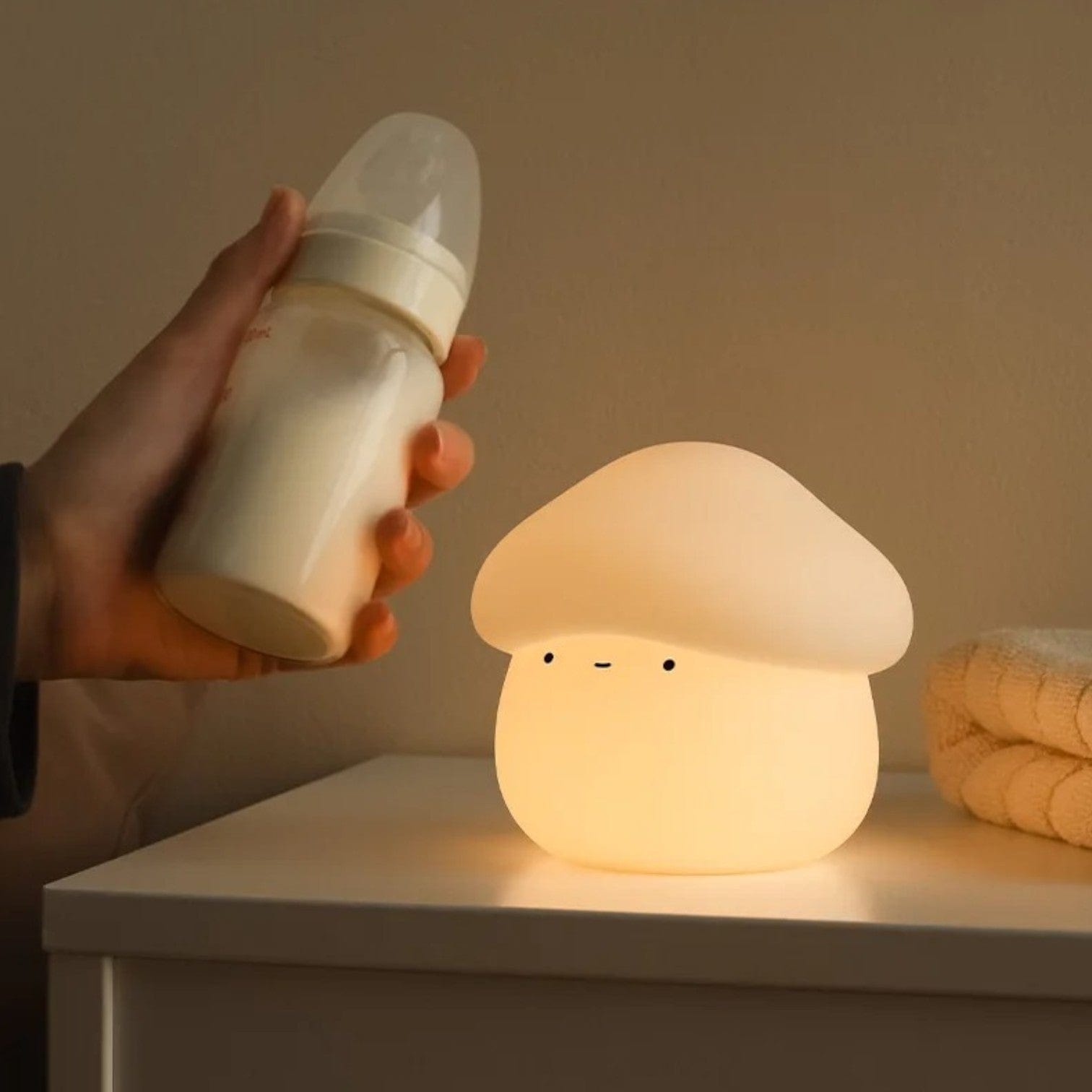 Veilleuse champignon lumineux