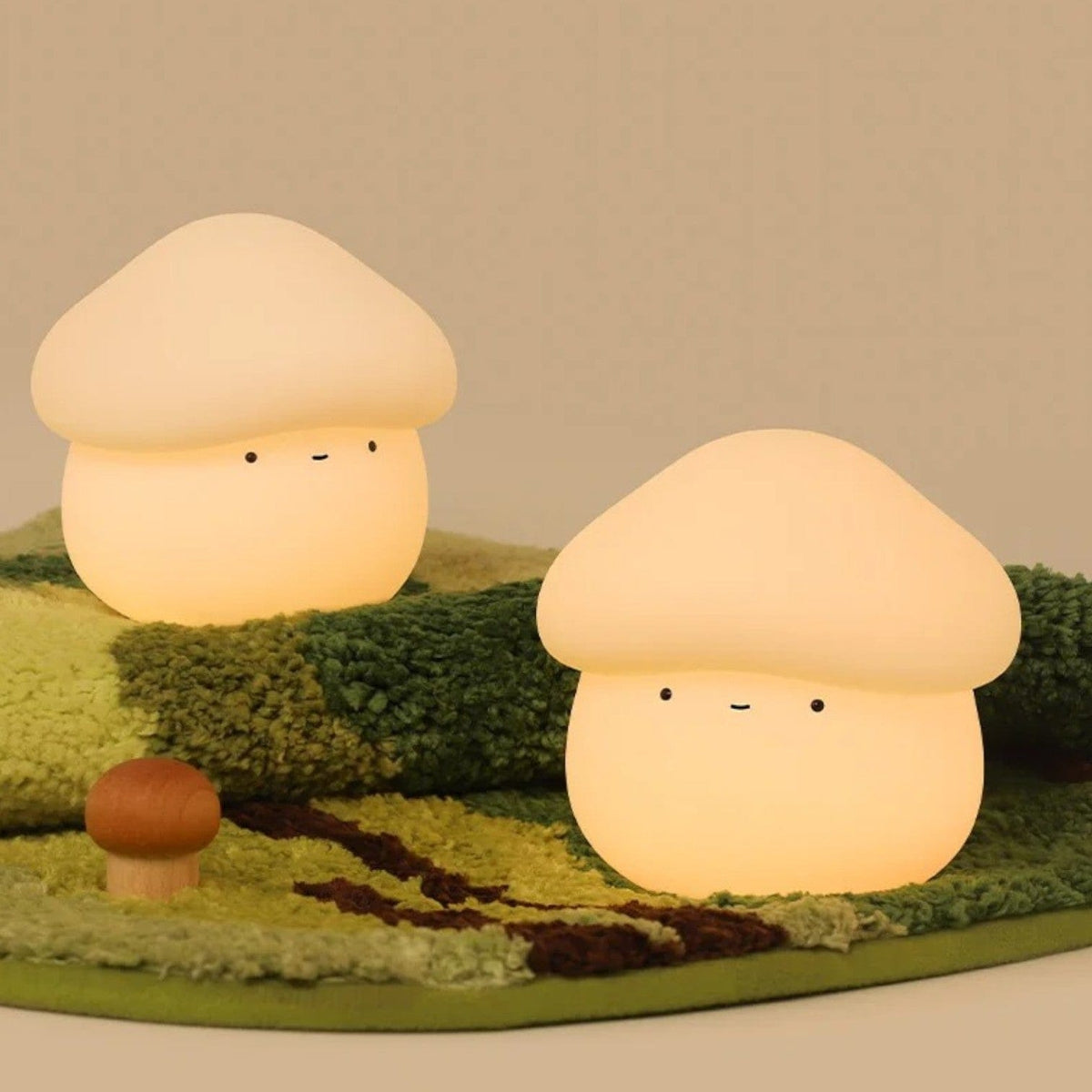 Veilleuse champignon lumineux