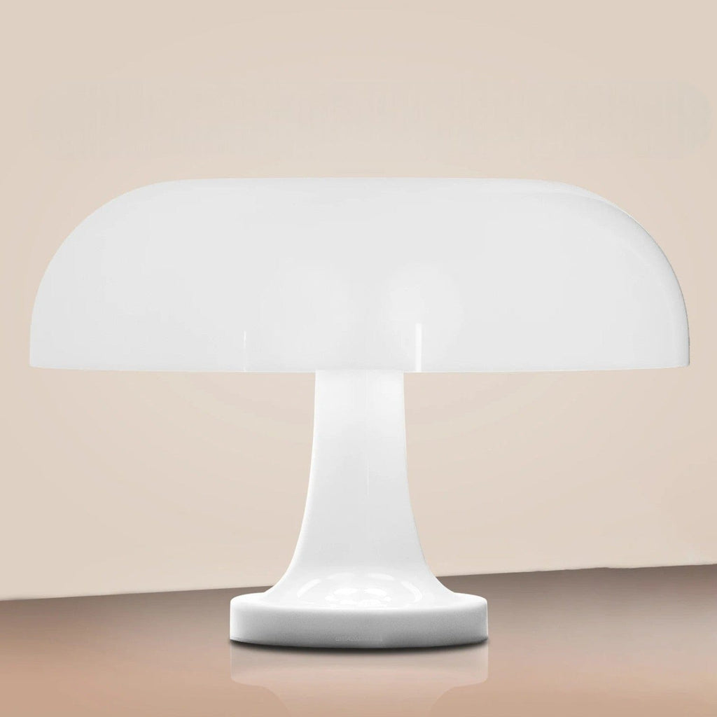 Veilleuse champignon moderne doux Blanc