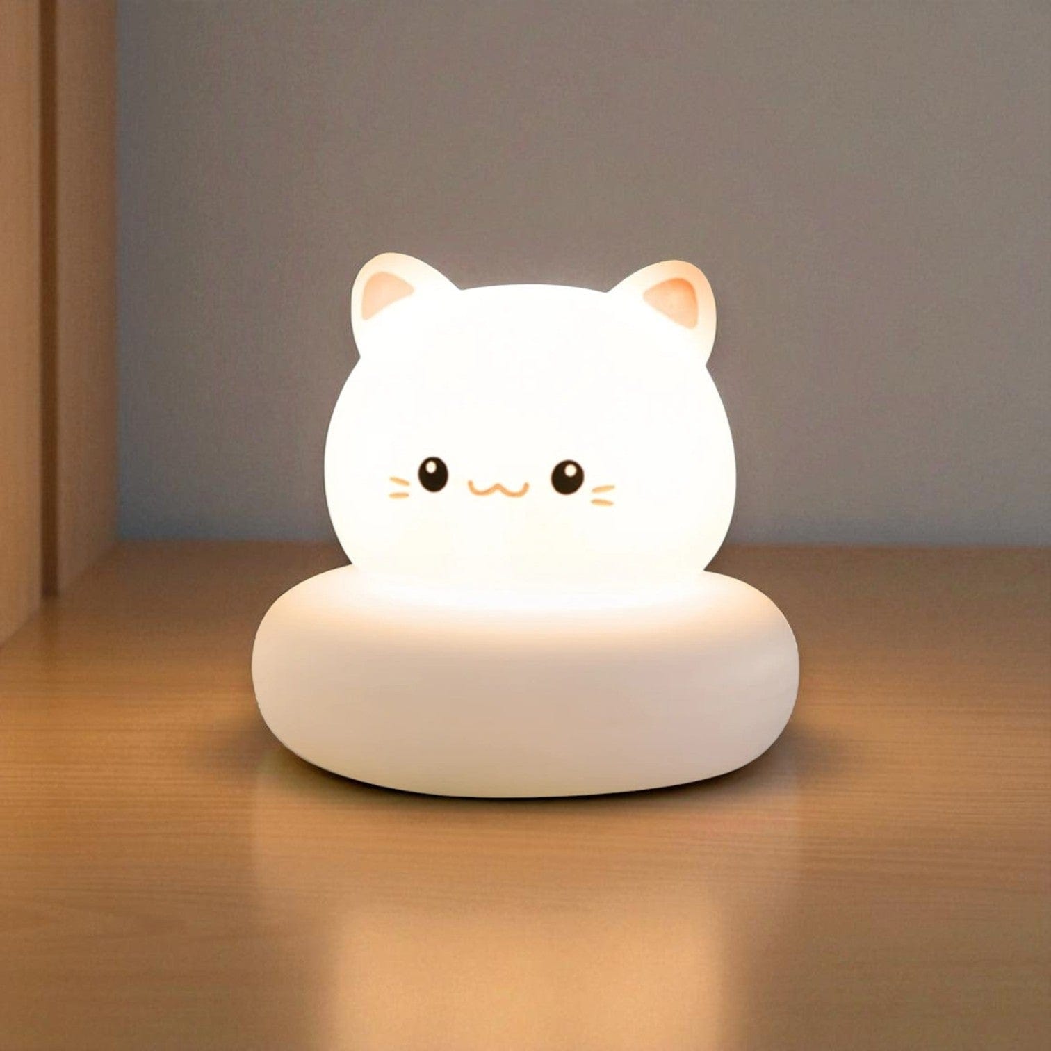 Veilleuse chat boule