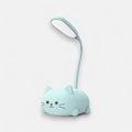 Veilleuse chat queue illuminée Bleu