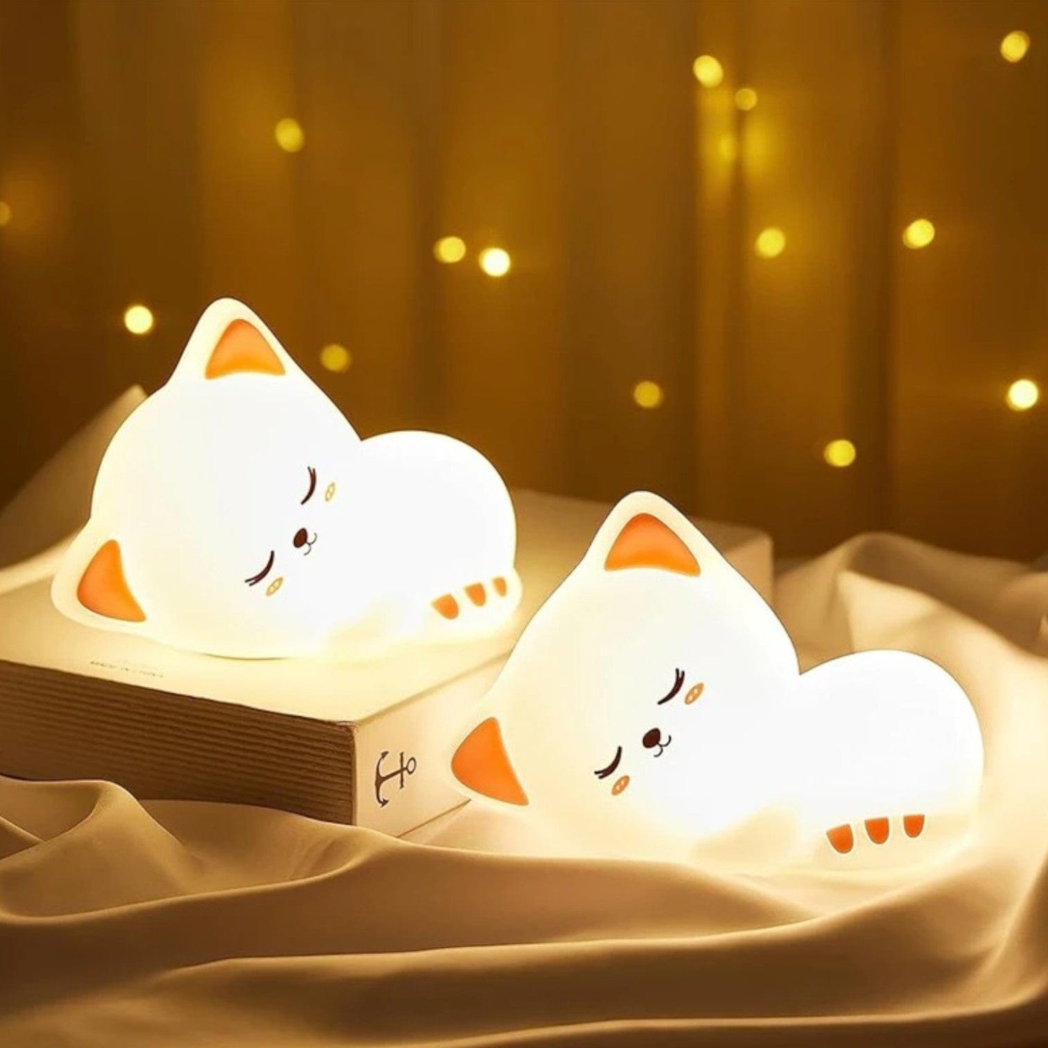 Veilleuse chat qui dort