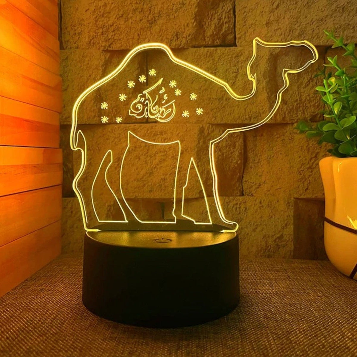 Veilleuse coranique chameau