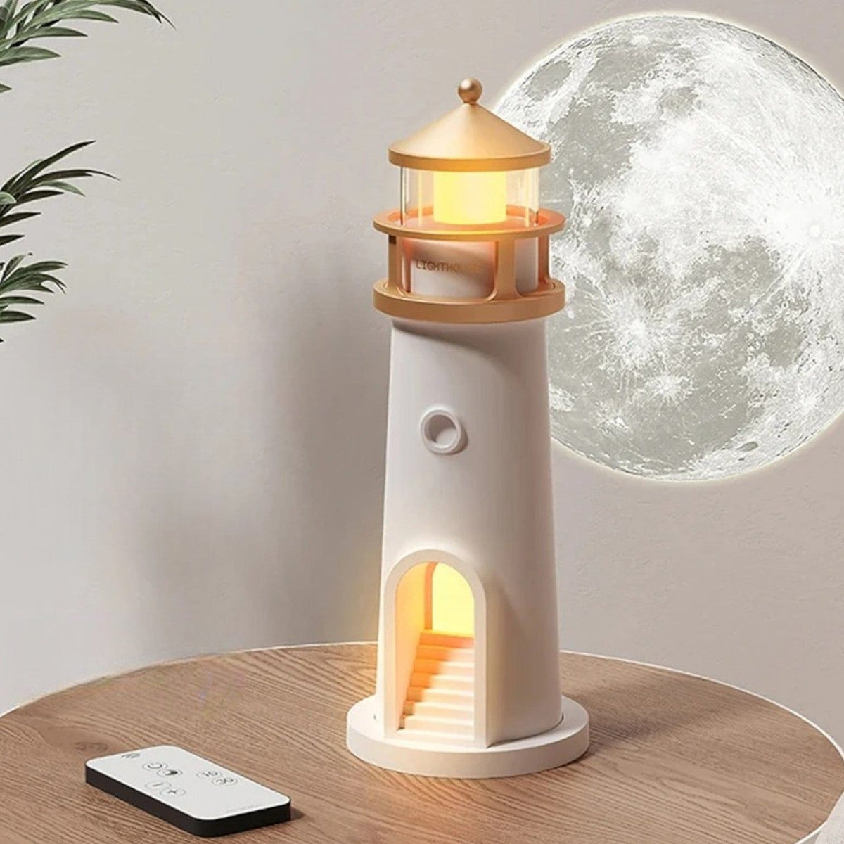Veilleuse design projection lune