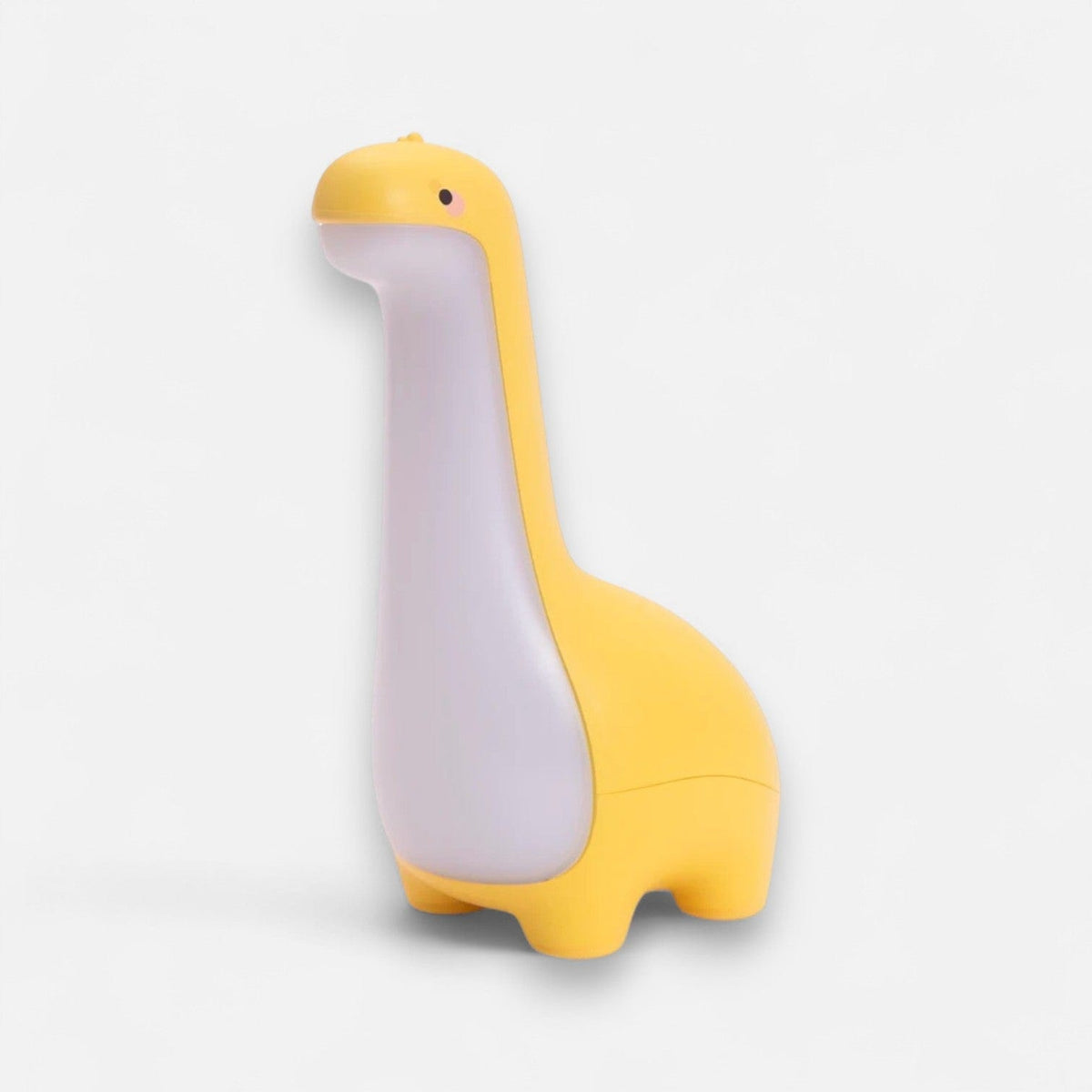 Veilleuse dinosaure long cou Jaune