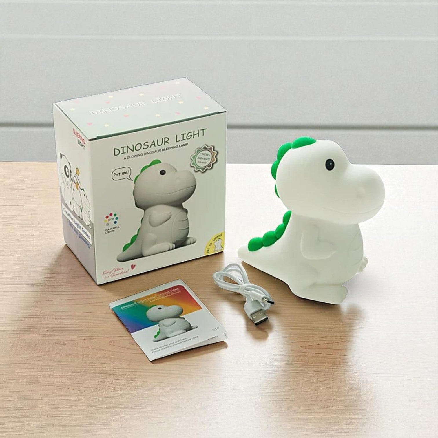 Veilleuse dinosaure mignon lumineux