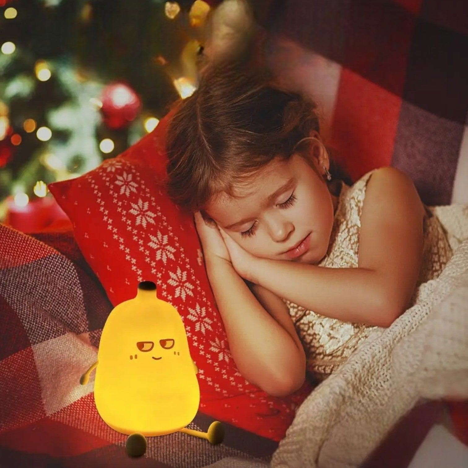 Veilleuse enfant banane