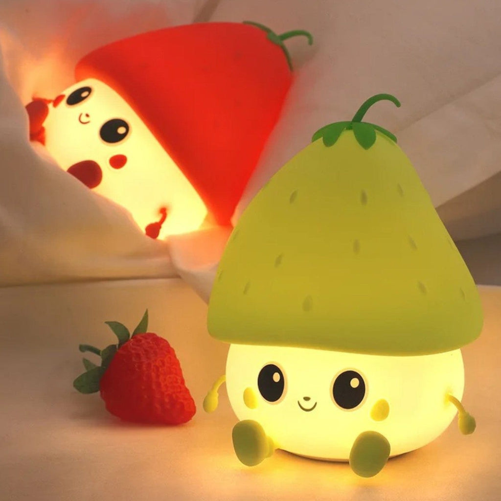 Veilleuse enfant fraise mignonne