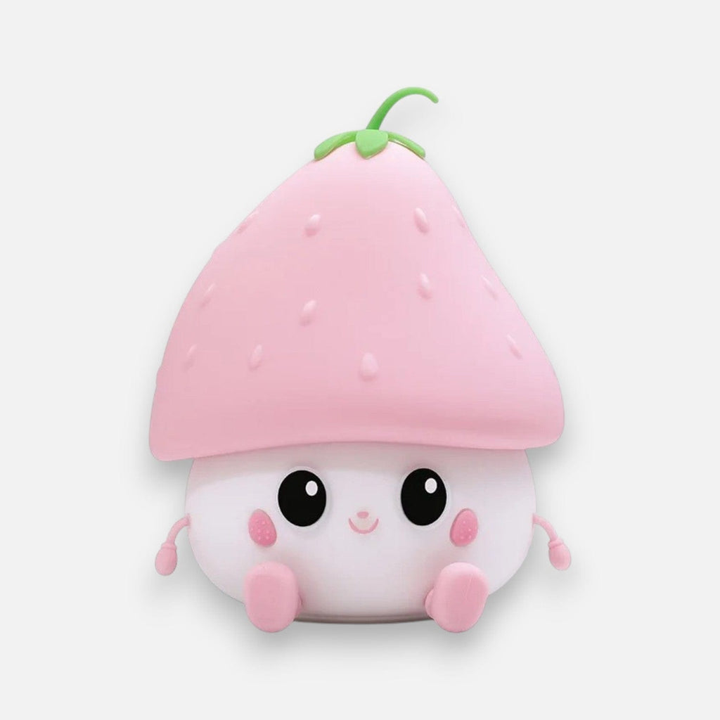 Veilleuse enfant fraise mignonne Rose