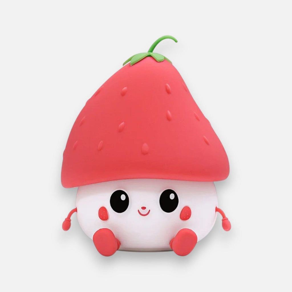 Veilleuse enfant fraise mignonne Rouge