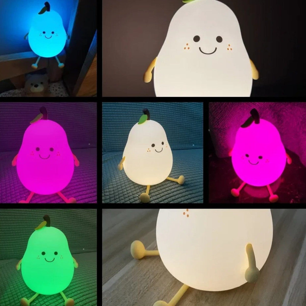 Veilleuse enfant poire