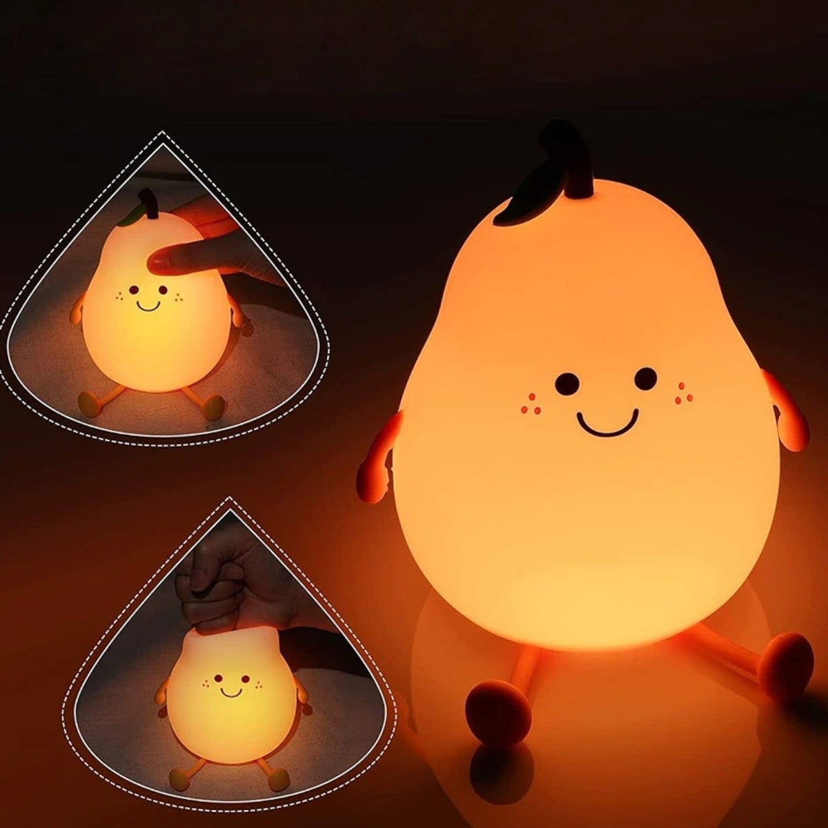 Veilleuse enfant poire