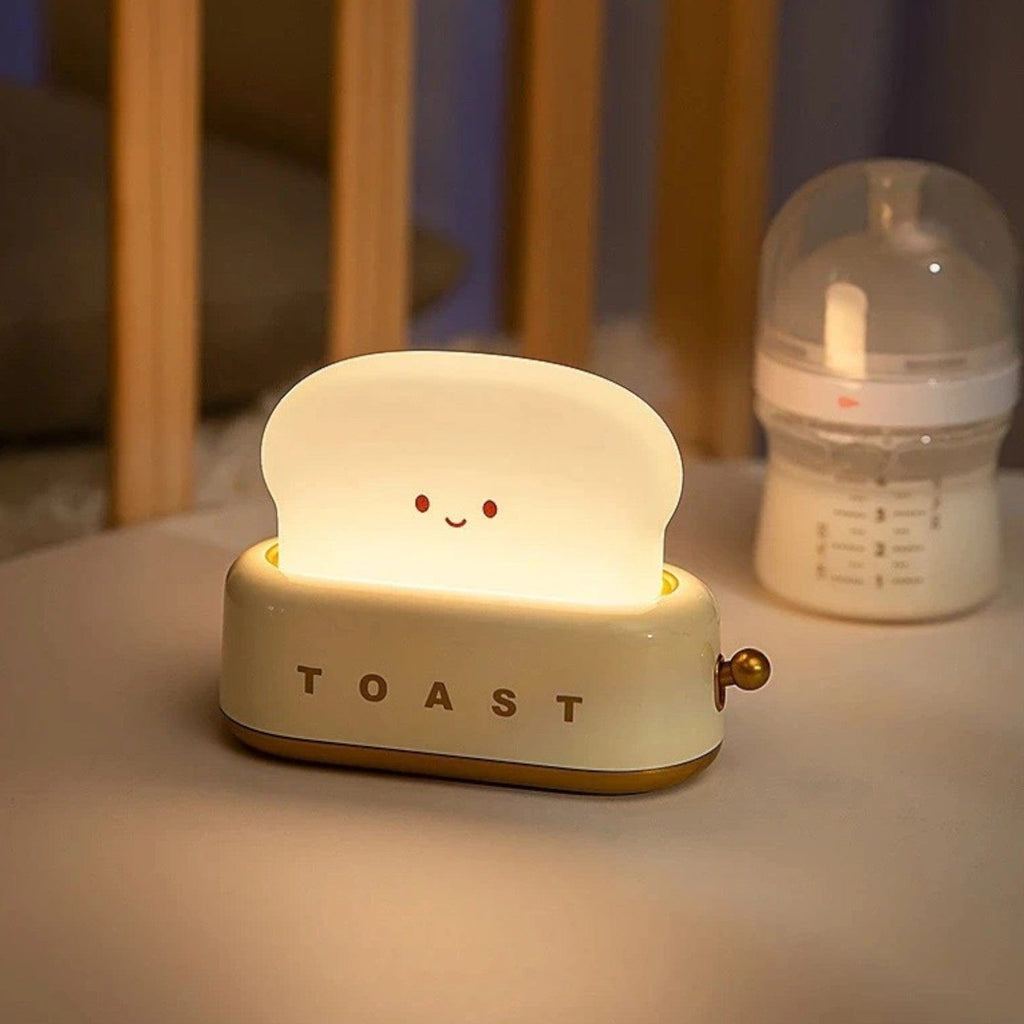 Veilleuse enfant toast mignon
