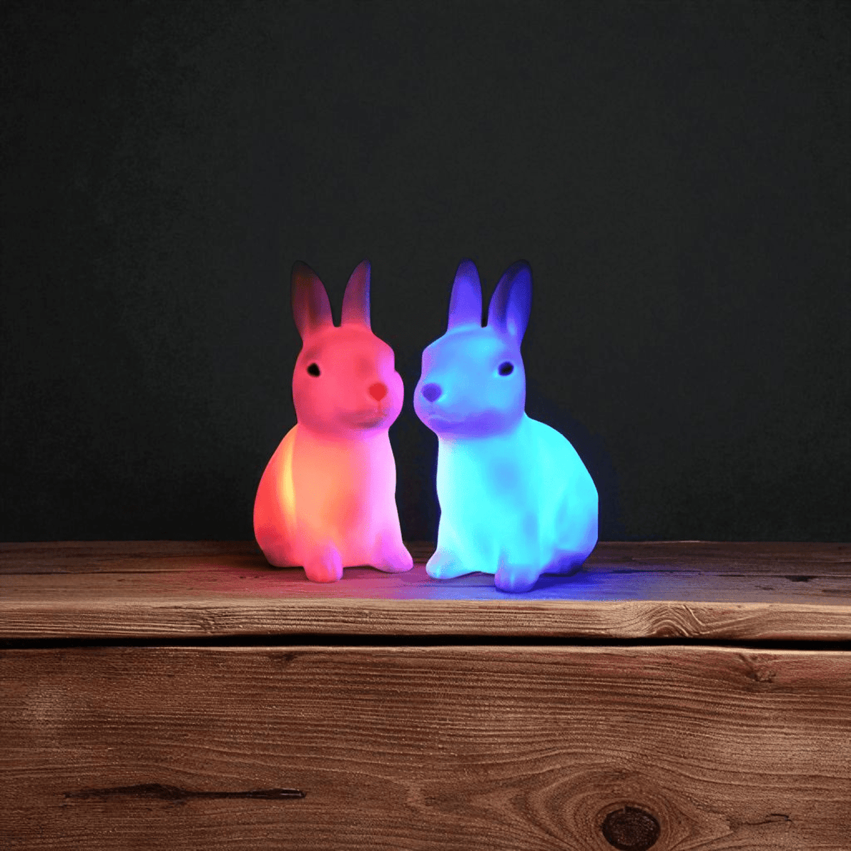 Veilleuse lapin assis