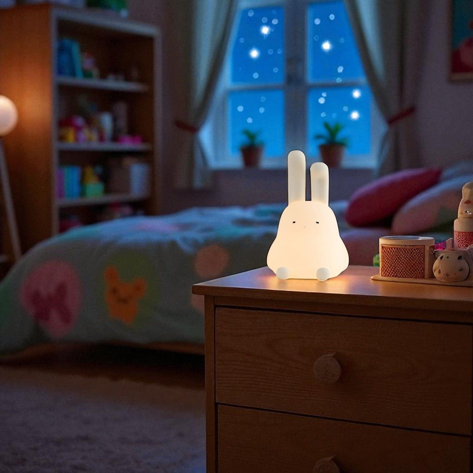 Veilleuse lapin minimaliste moderne