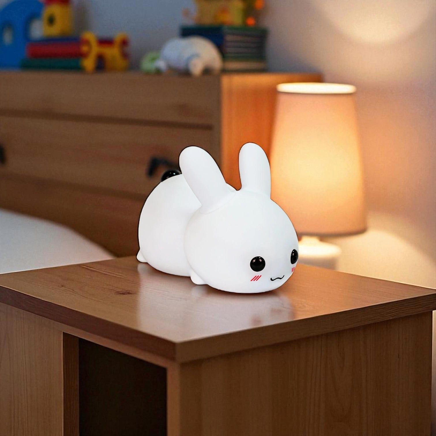 Veilleuse lapin nuit enchantée