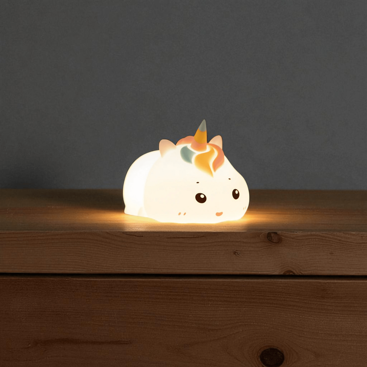 Veilleuse licorne blanche
