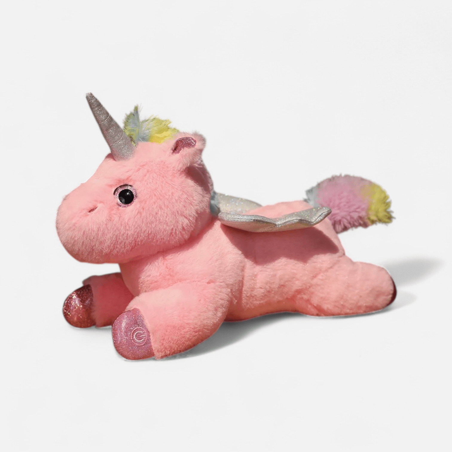 Veilleuse licorne peluche Rose