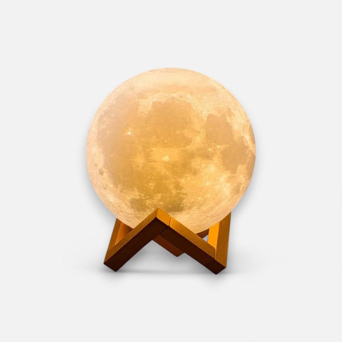 Veilleuse lune magique bois