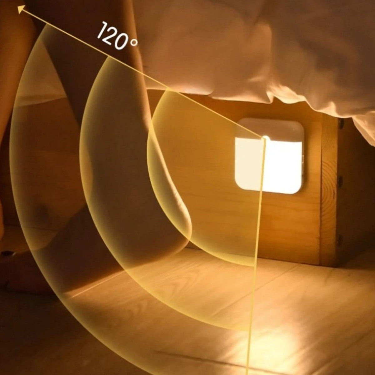 Veilleuse murale compact