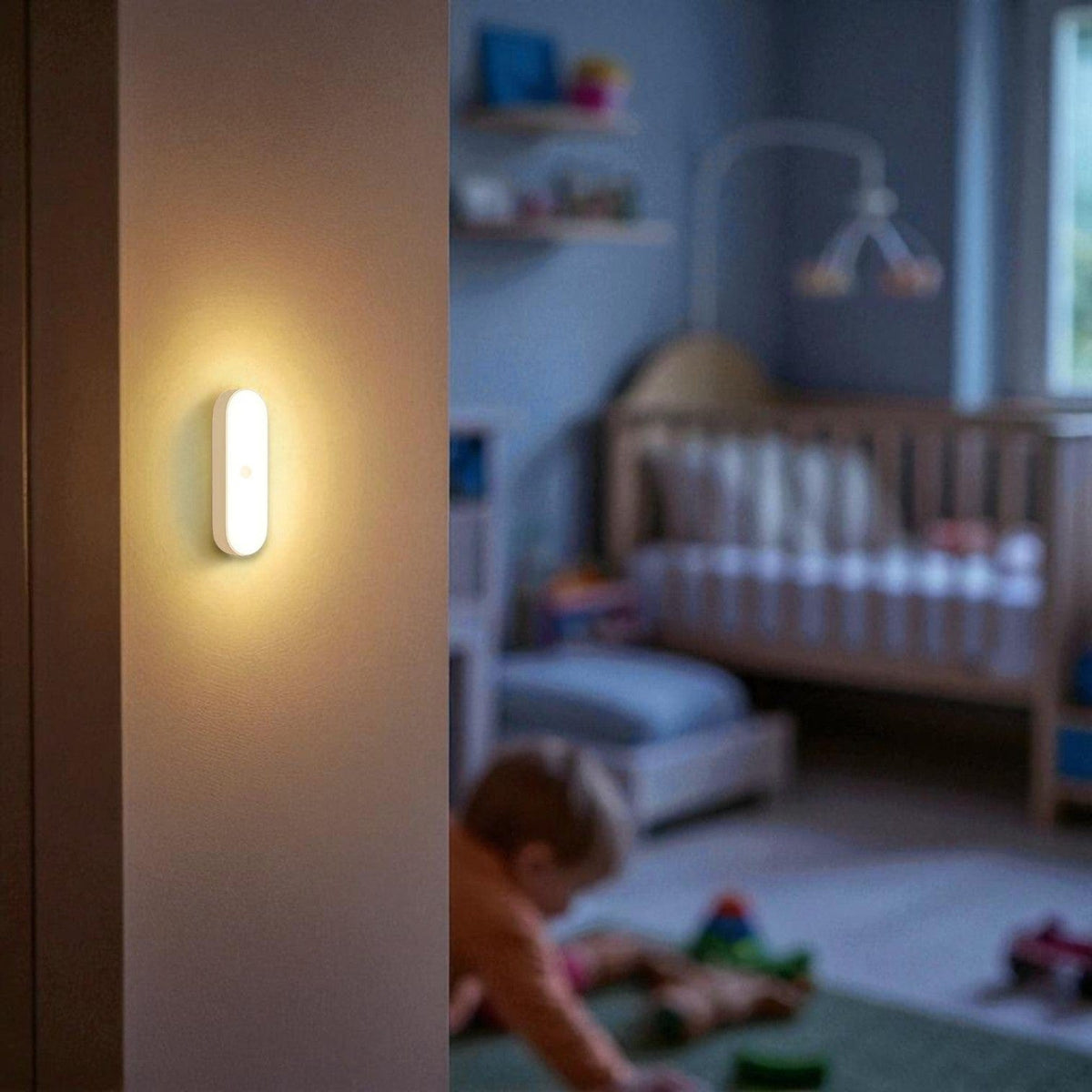 Veilleuse murale design allongé