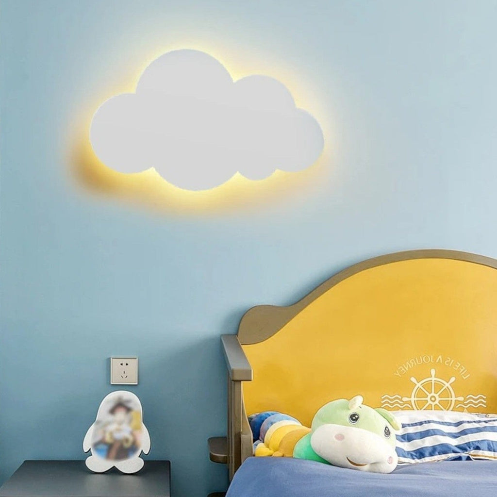 Veilleuse murale nuage