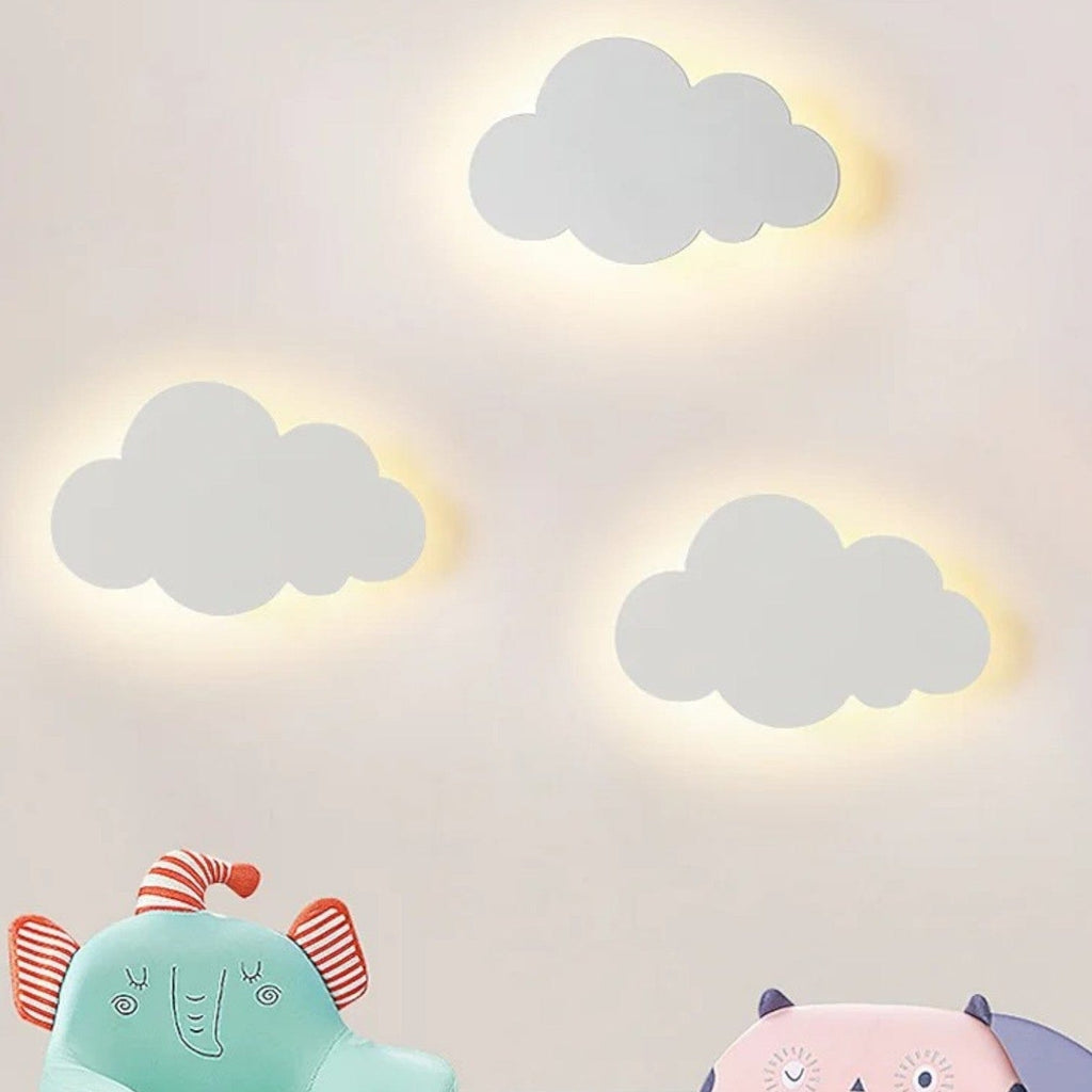 Veilleuse murale nuage
