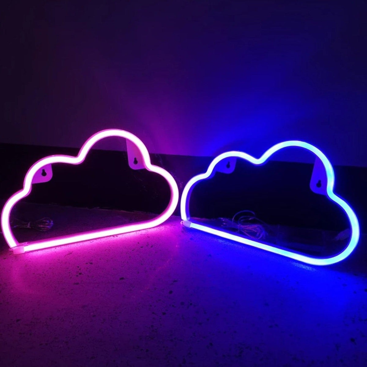 Veilleuse nuage néon