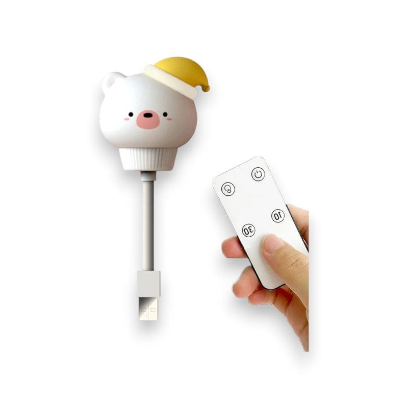 Veilleuse ours prise