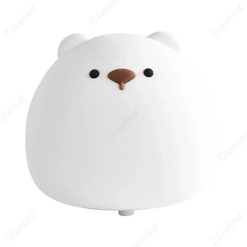 Veilleuse ours rond lumineux