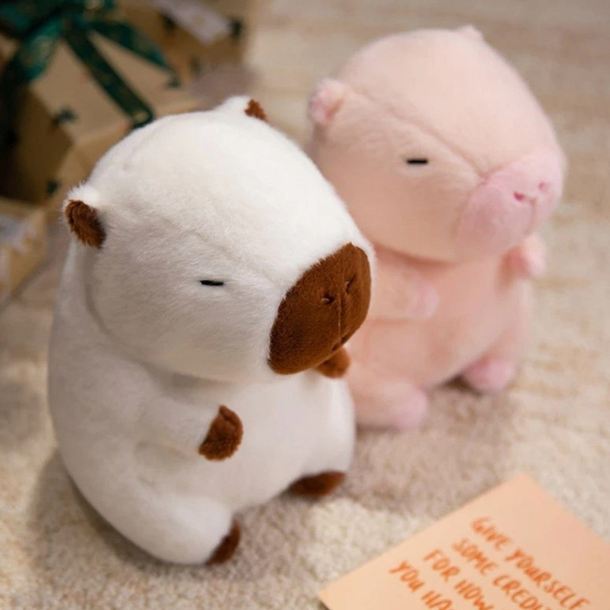 Veilleuse peluche capybara