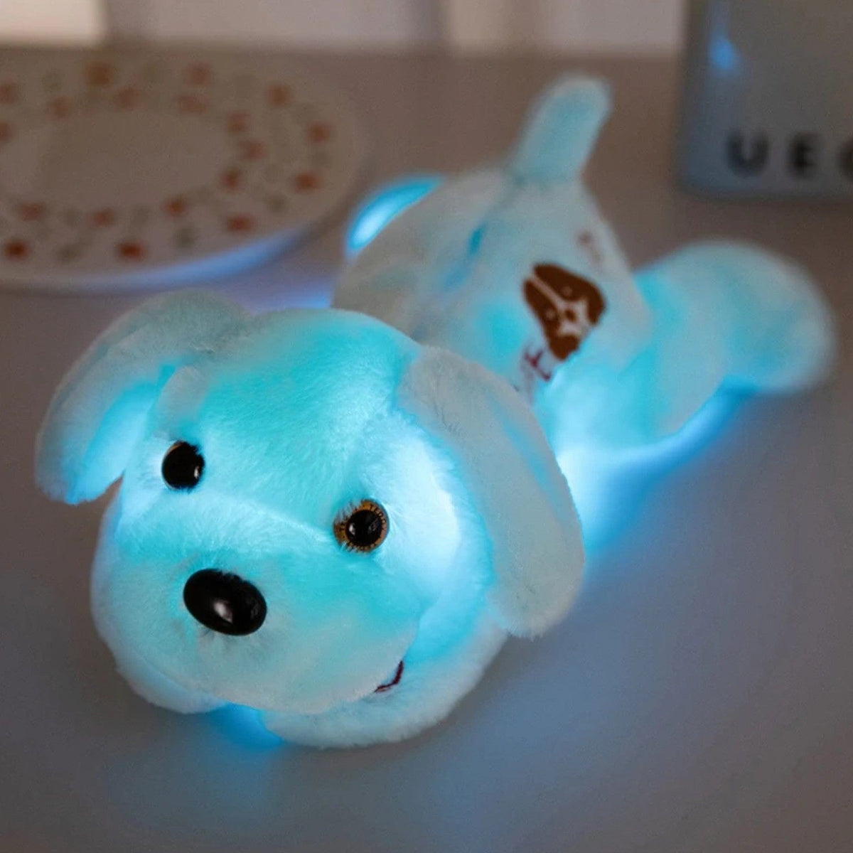 Veilleuse peluche chien