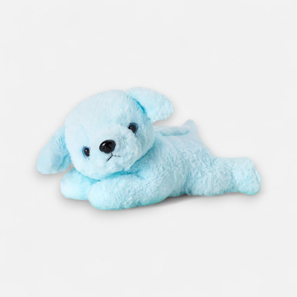 Veilleuse peluche chiot Bleu