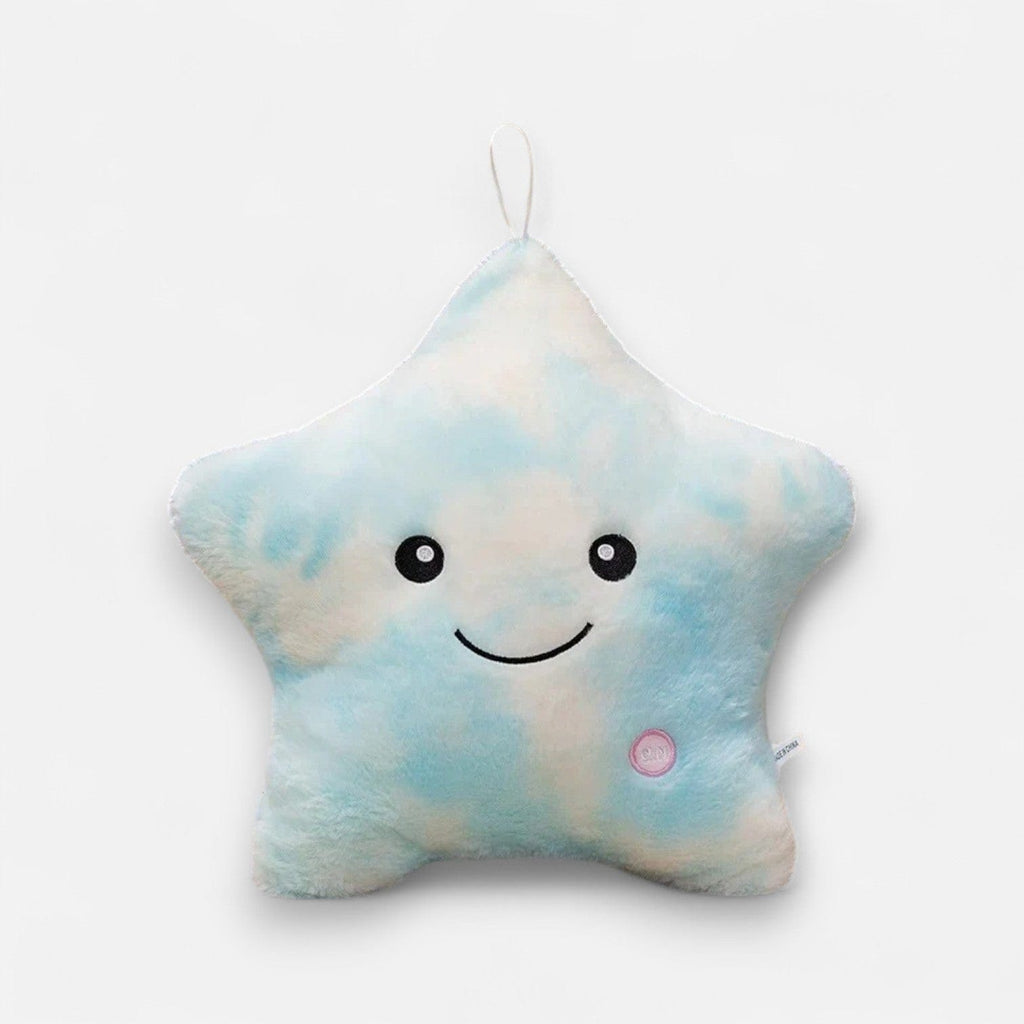 Veilleuse peluche étoile Bleu