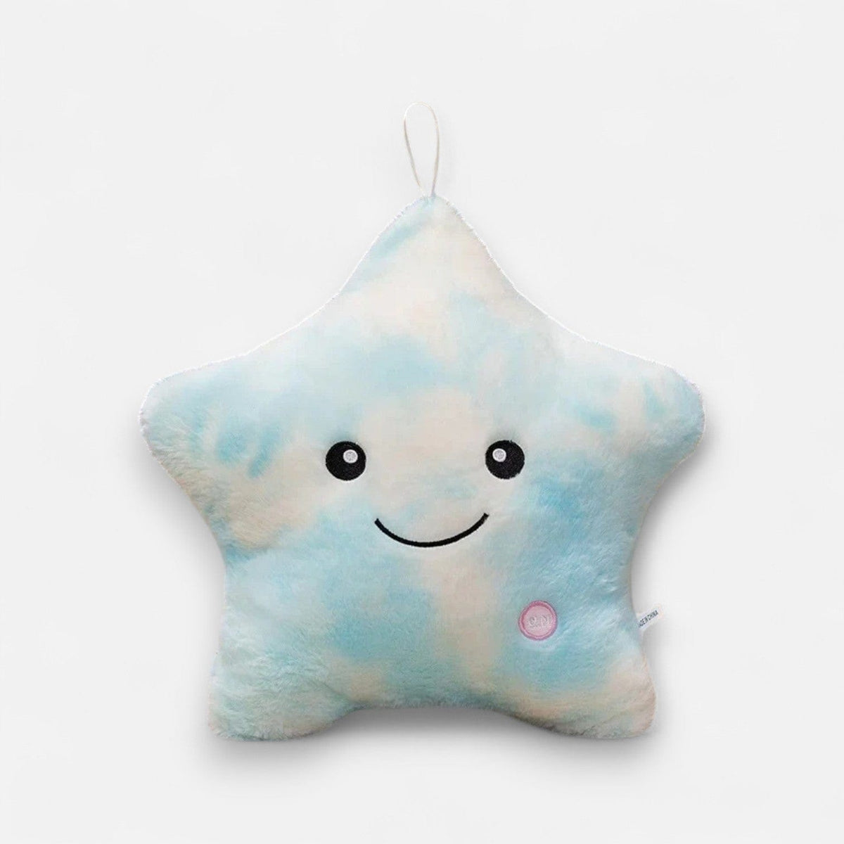 Veilleuse peluche étoile Bleu