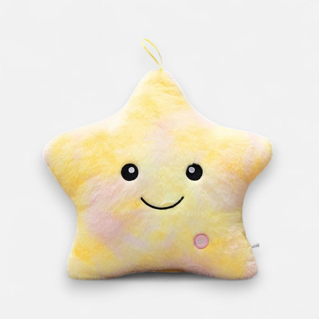 Veilleuse peluche étoile Jaune