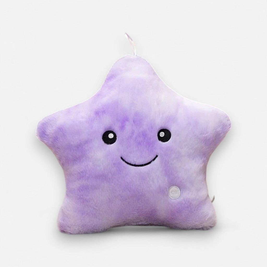 Veilleuse peluche étoile Violet