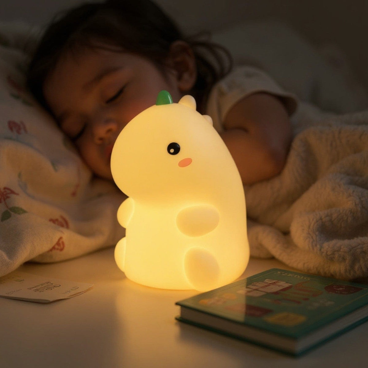 Veilleuse petit dinosaure mignon