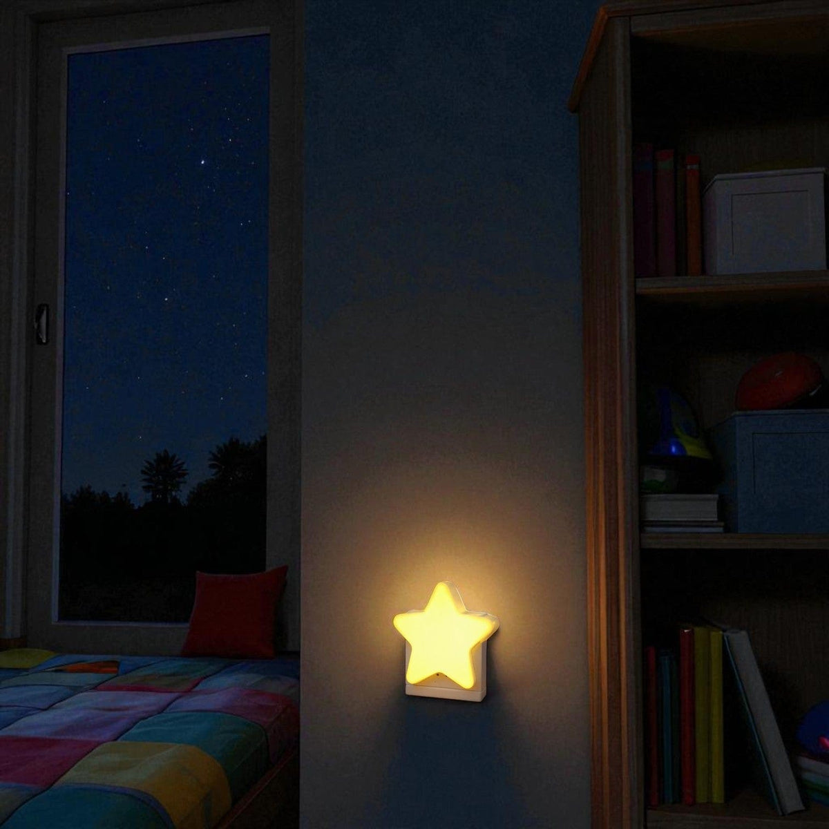 Veilleuse prise étoile magique