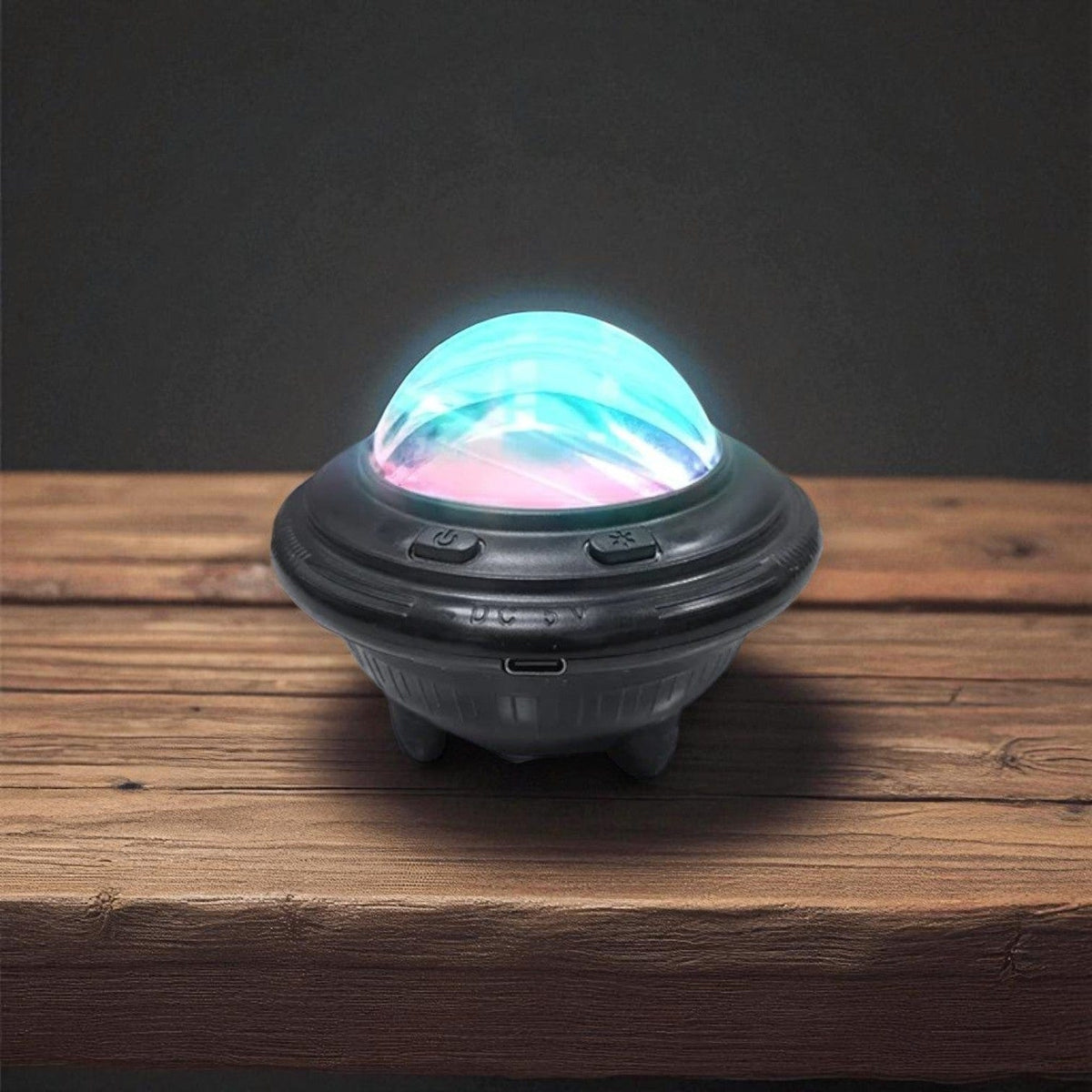 Veilleuse projection aurore boréale