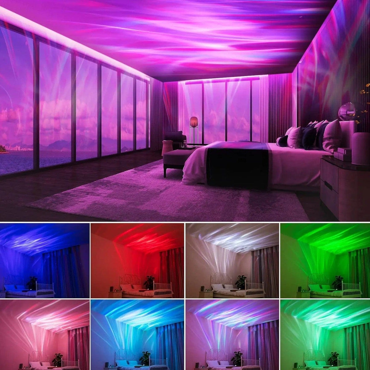 Veilleuse projection galaxie magique