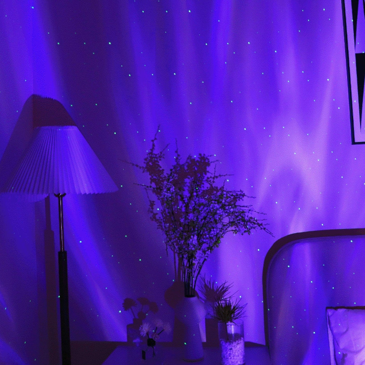 Veilleuse projection galaxie magique