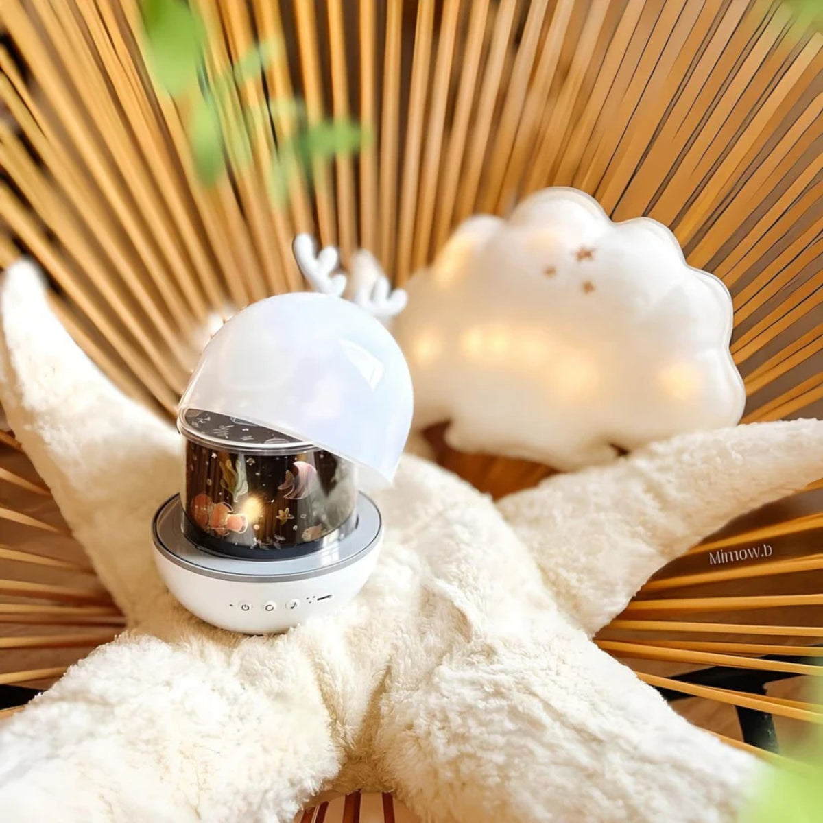 Veilleuse projection renne magique